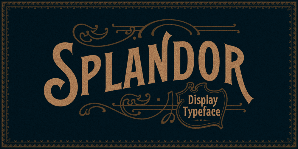 EFCO Splandor font