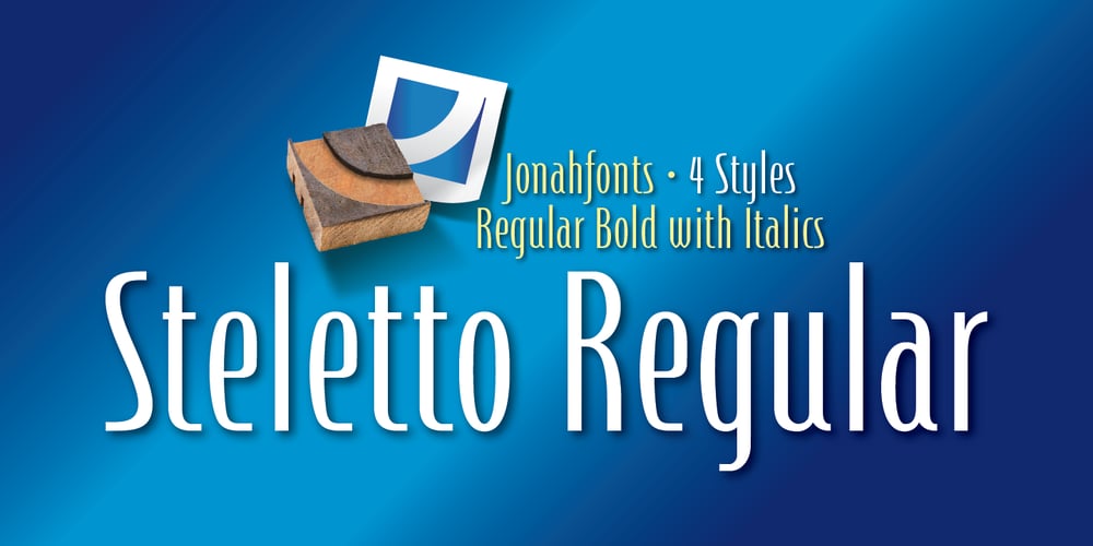 Steletto font