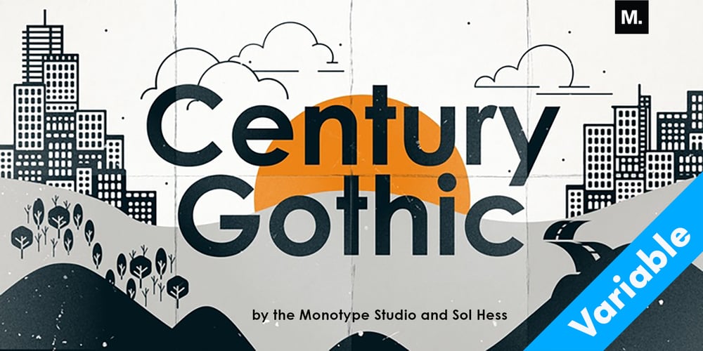 Century Gothic Paneuropean Variable font