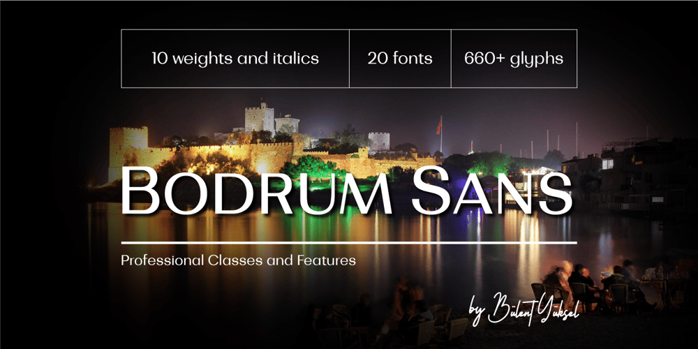 Bodrum Sans font
