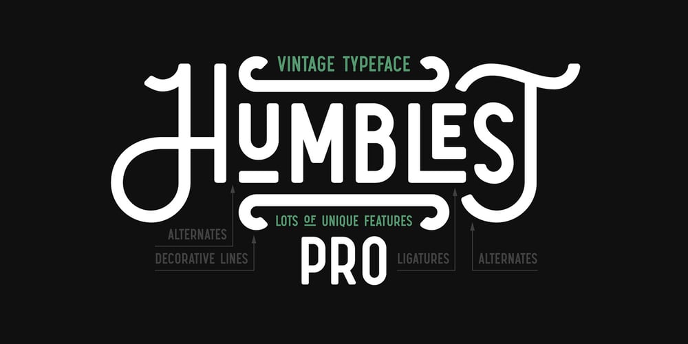Humblest Pro font