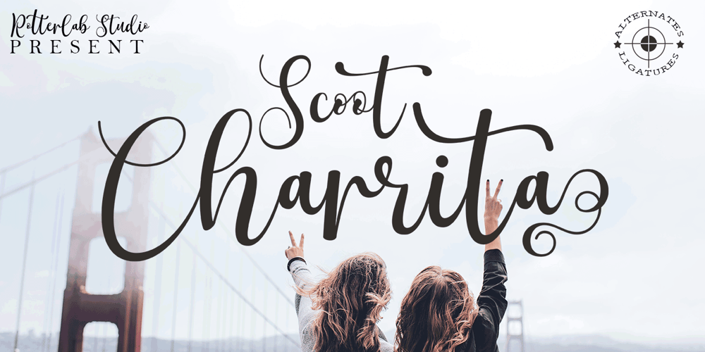 Scoot Charrita font