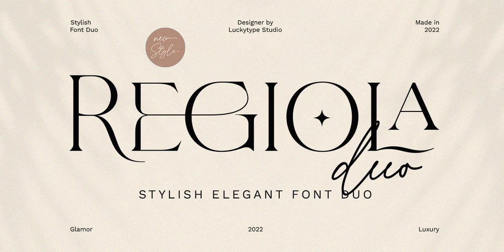 Regiola Script font