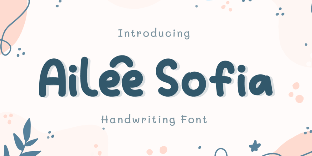 Ailee Sofia font