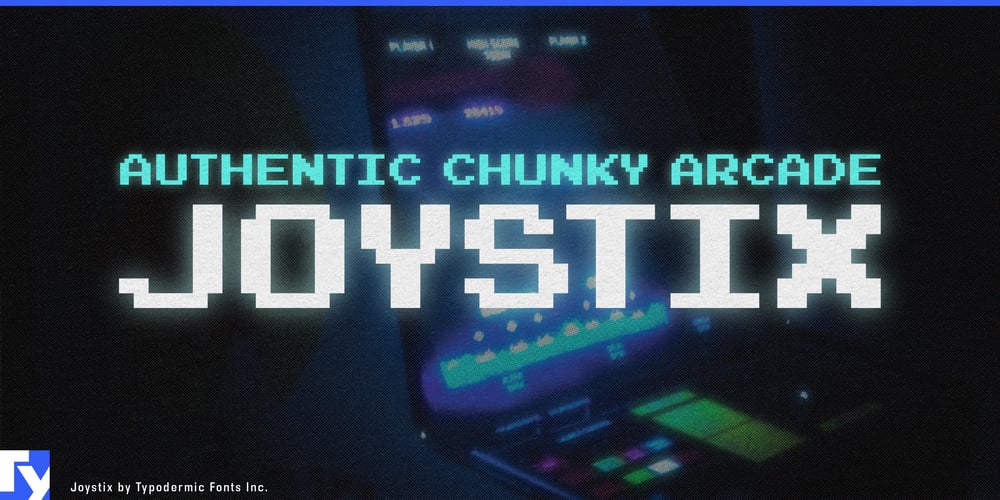 Joystix font