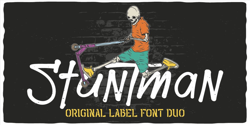 Stuntman font