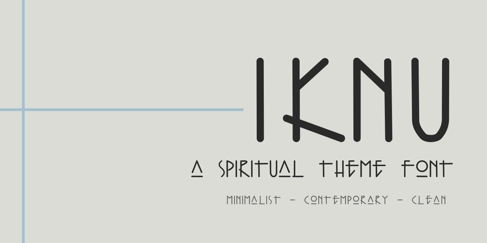 Iknu font font