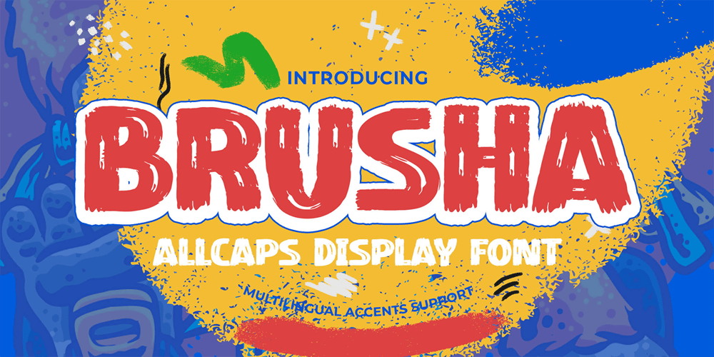 Brusha font