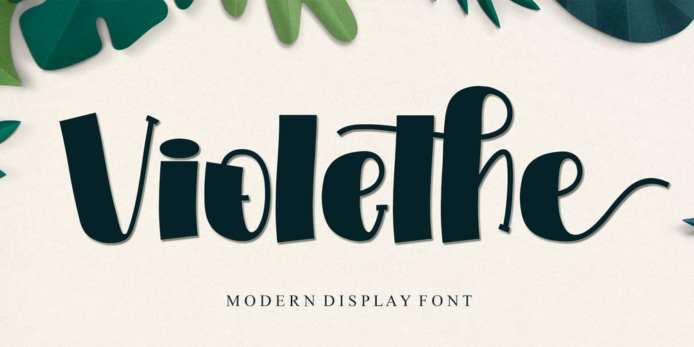 Violethe font