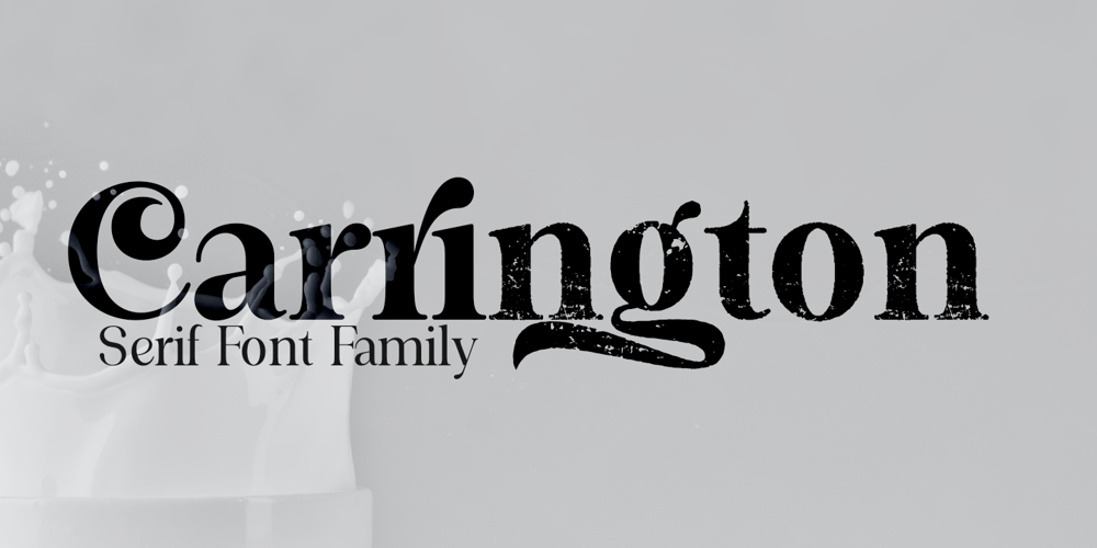 Carrington font