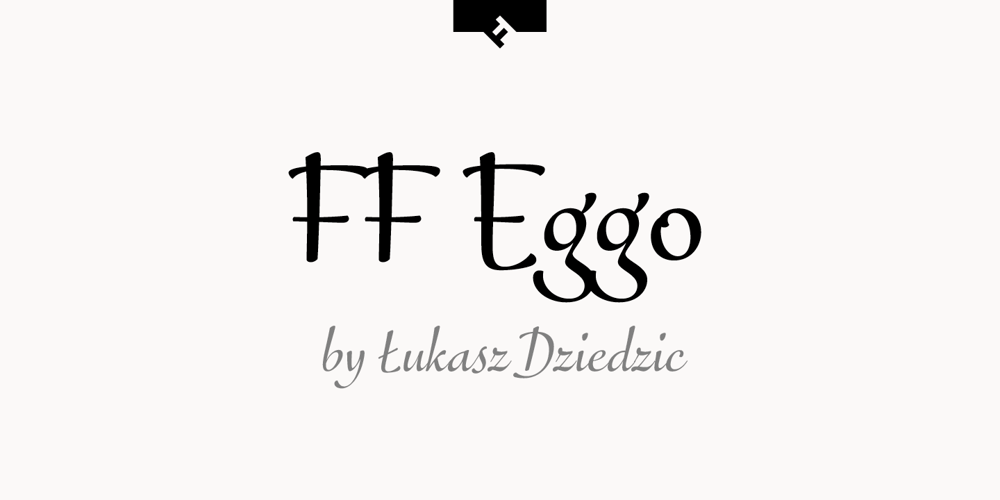 FF Eggo font