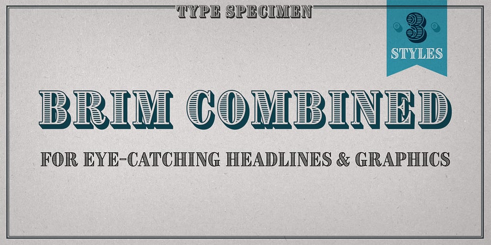 Brim Combined font