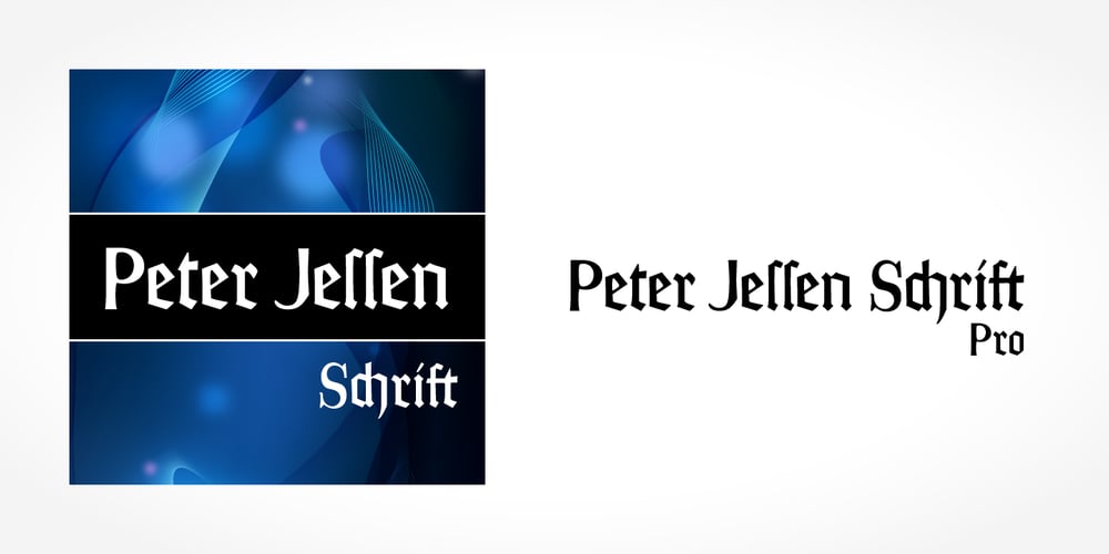 Peter Jessen Schrift Pro font
