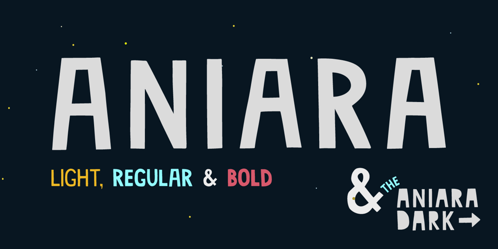 Aniara font