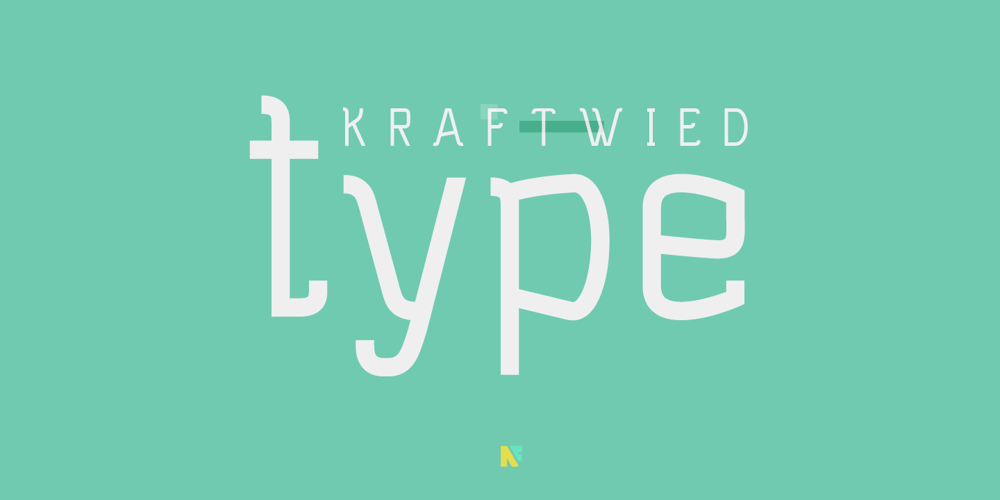 Kraftwied font