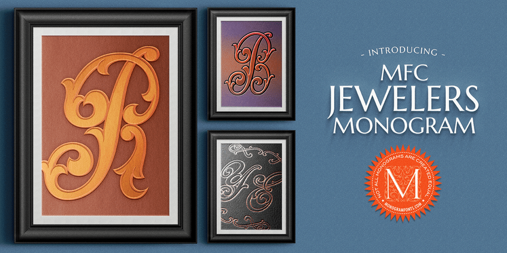 MFC Jewelers Monogram font