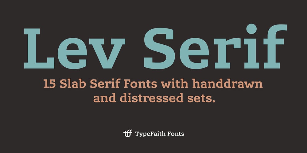 Lev Serif font