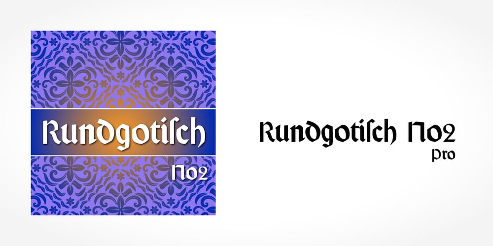 Rundgotisch No2 Pro font