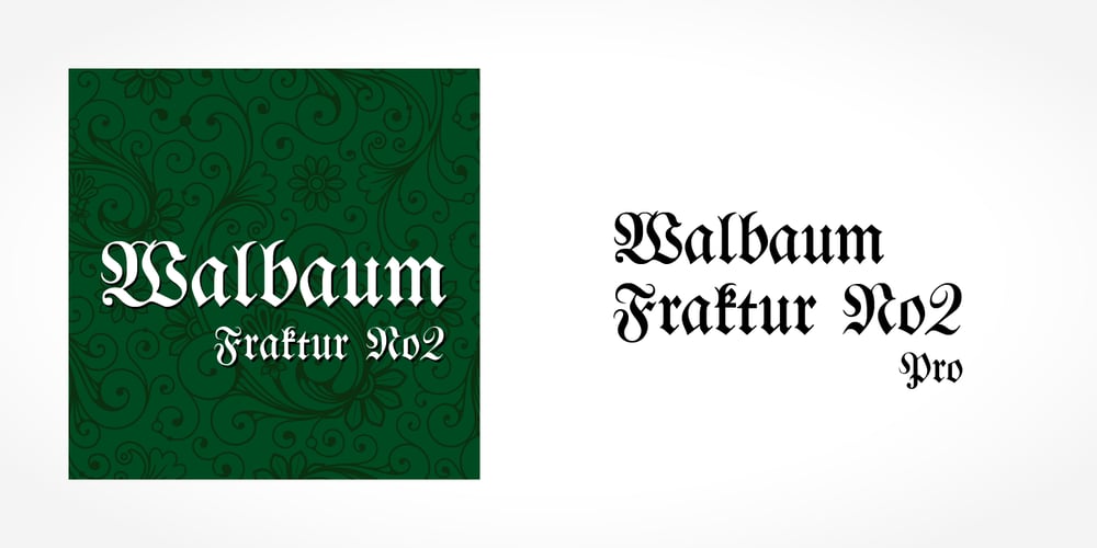 Walbaum Fraktur No2 Pro font