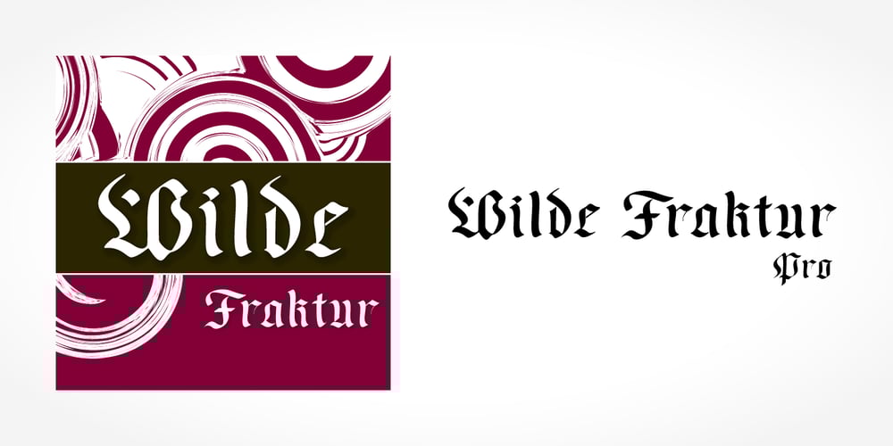 Wilde Fraktur Pro font