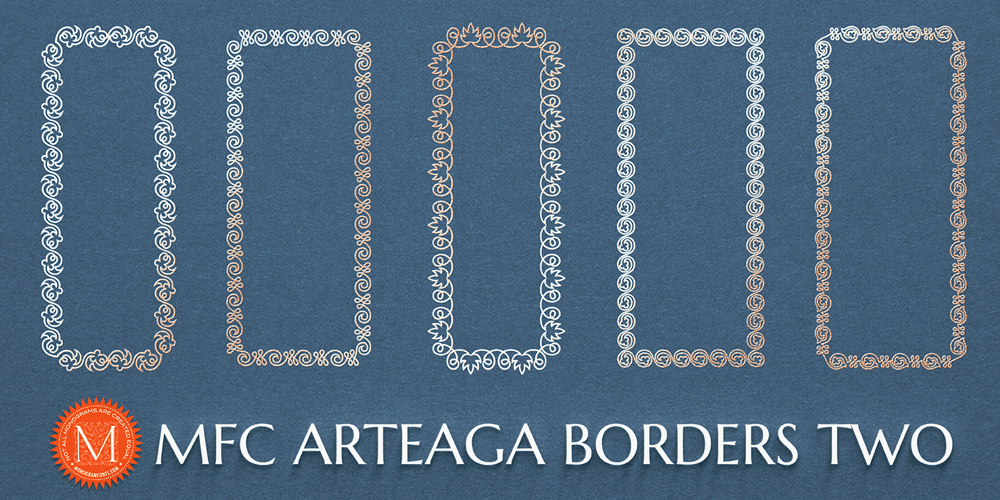 MFC Arteaga Borders Two font