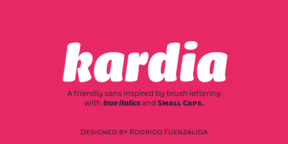 Kardia font