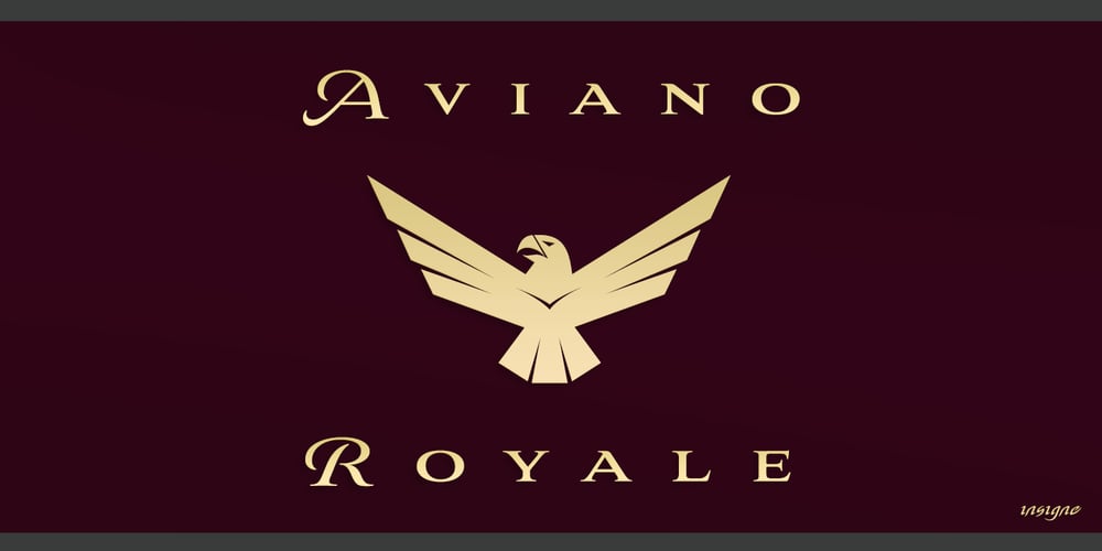 Aviano Royale font