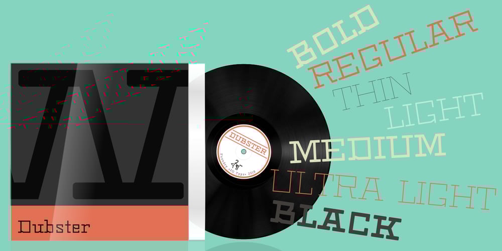 Dubster font