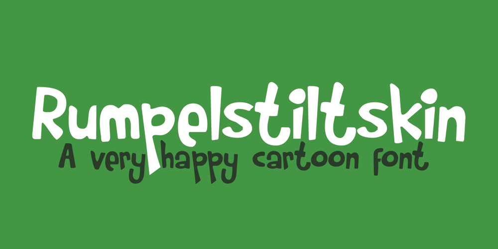 Rumpelstiltskin font