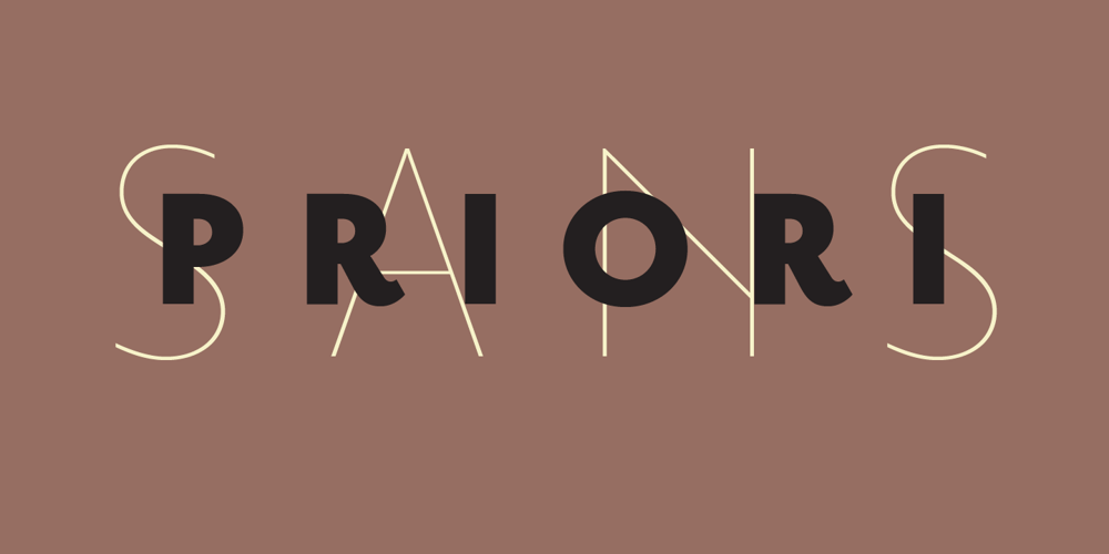 Priori Sans font