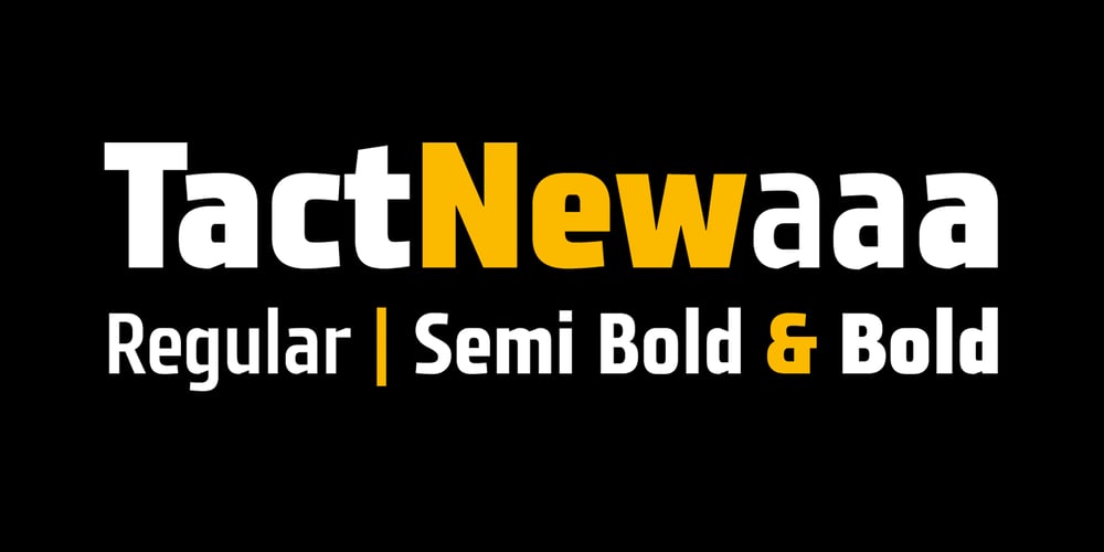 Tact New font