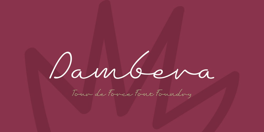 Dambera font