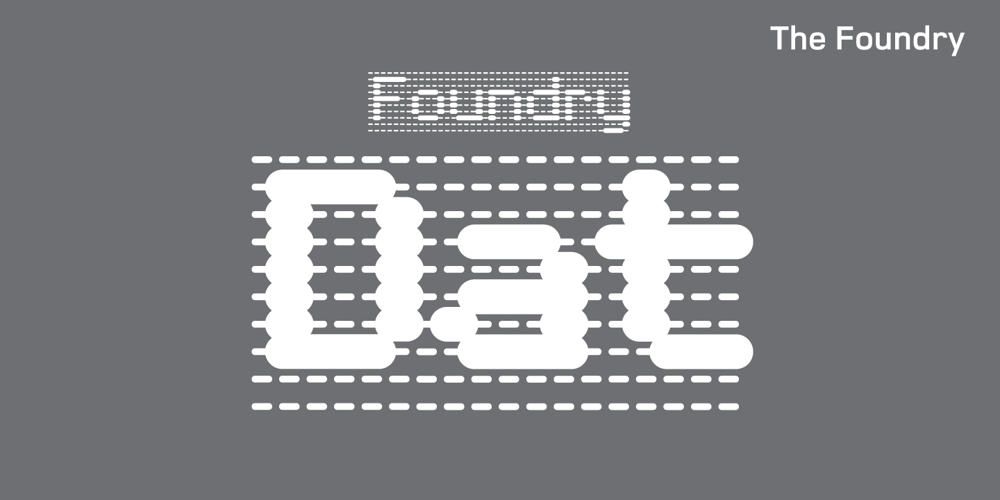 Foundry Dat font