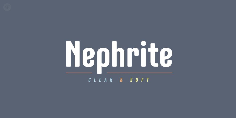Nephrite font