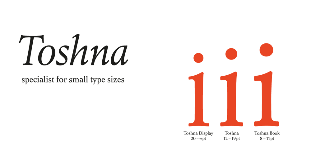 Toshna font