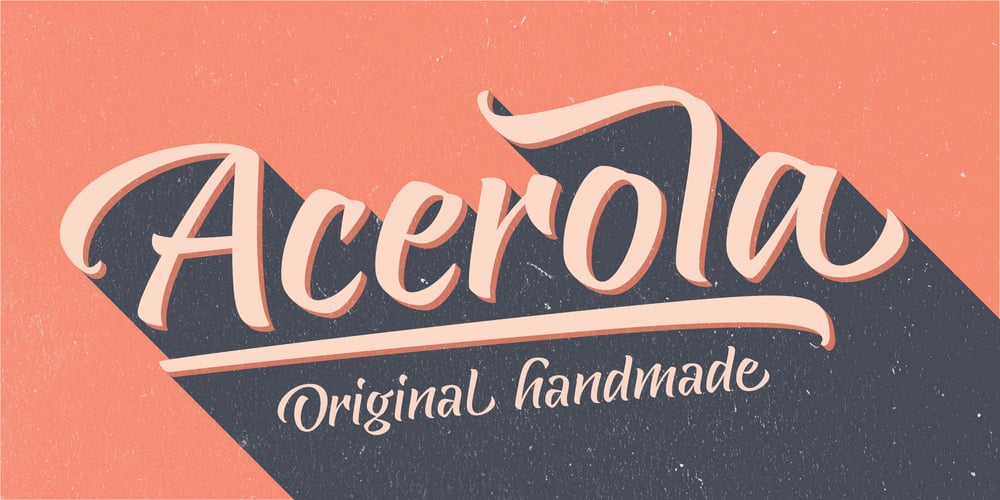 Acerola font