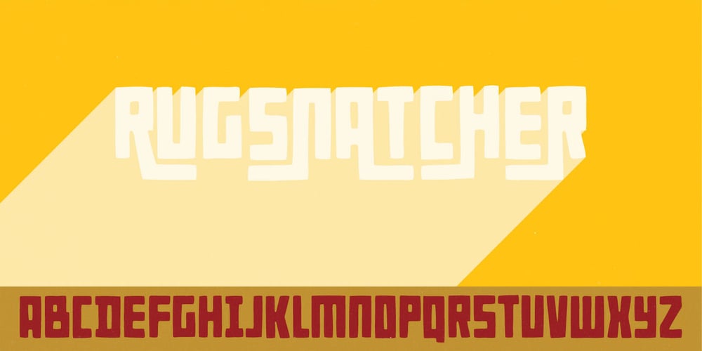 Rugsnatcher font