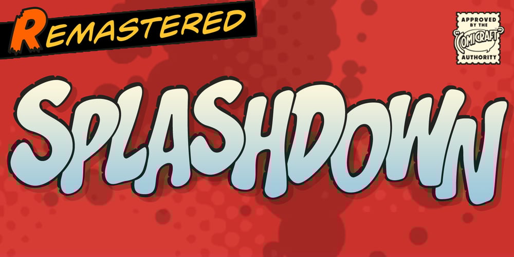 Splashdown font
