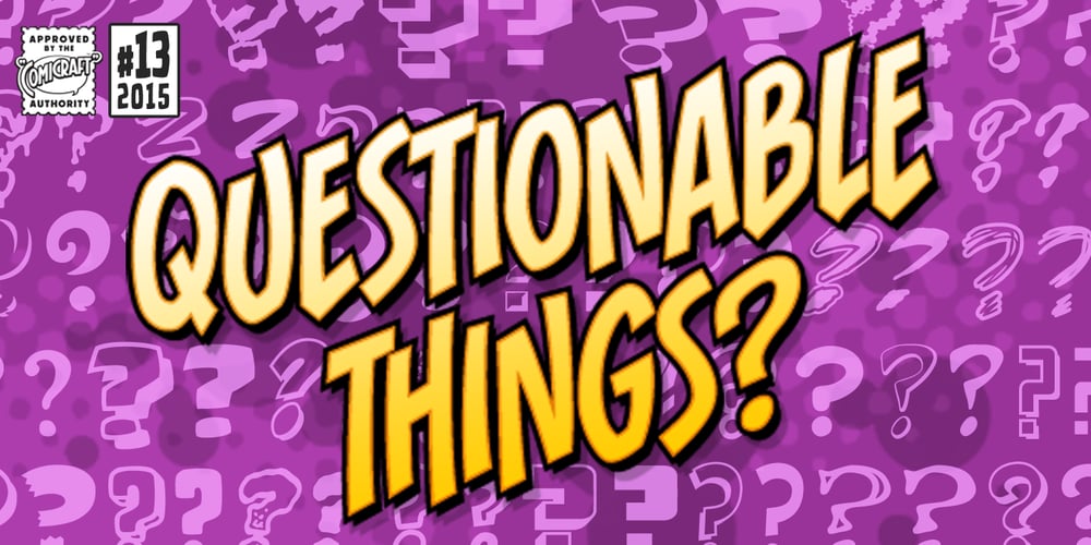 Questionable Things font