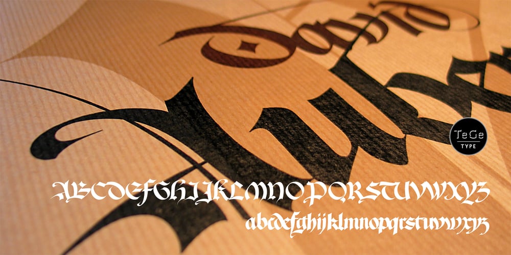 David Aubert font
