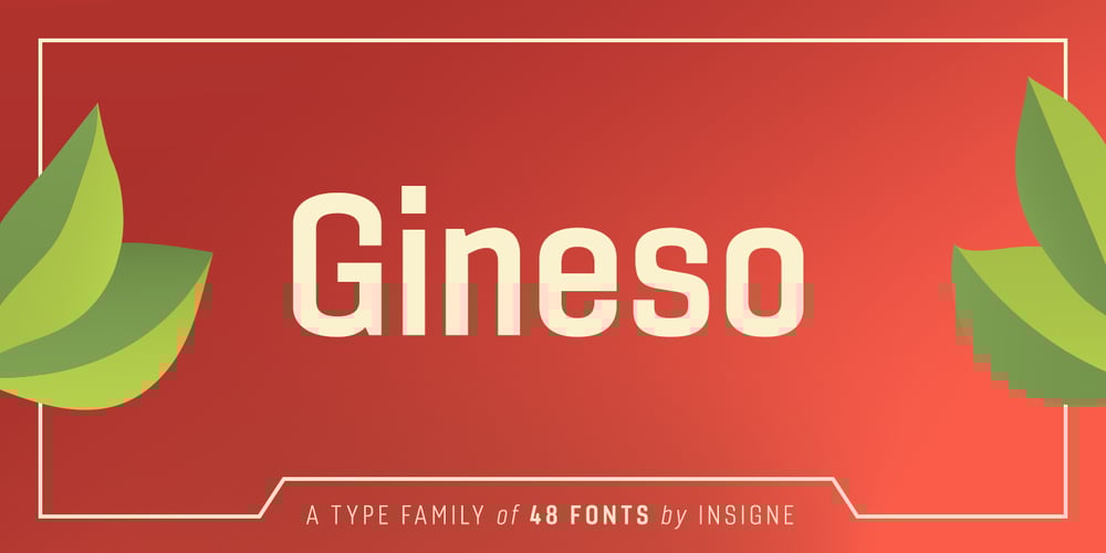 Gineso font