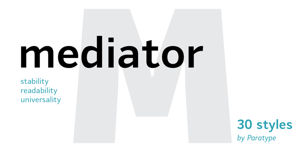 Mediator font