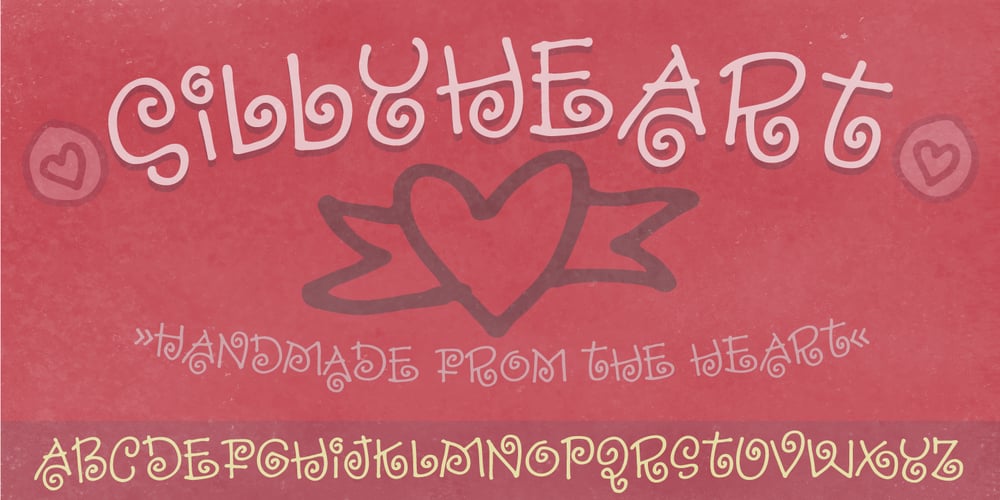 Sillyheart font
