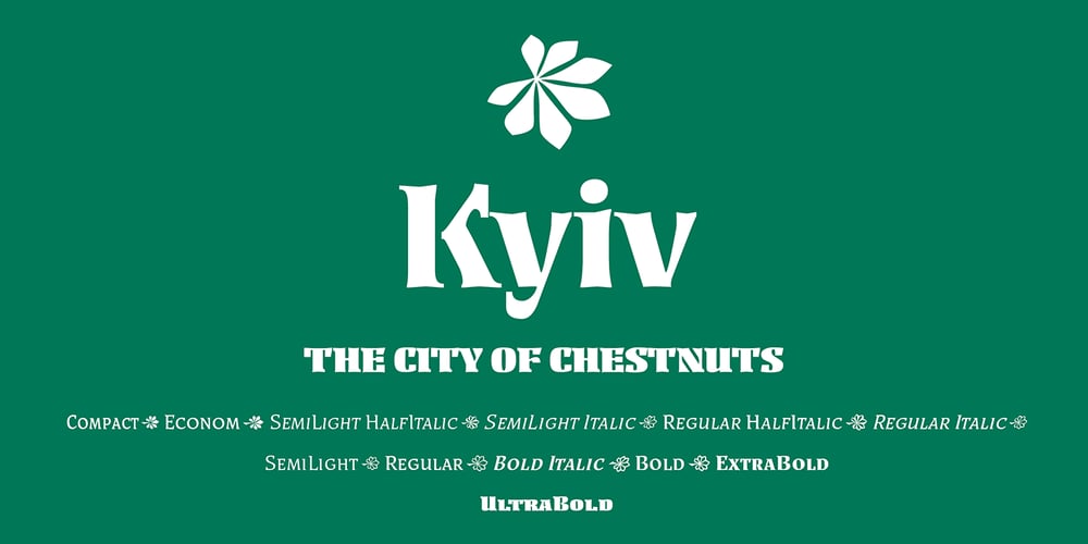 Kyiv font