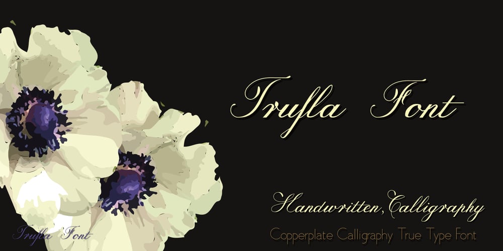 Trufla font