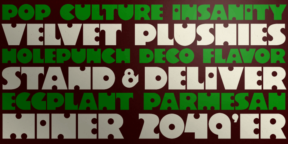 Velvet Teen font