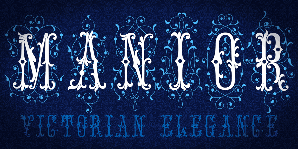 MFC Manoir Monogram font