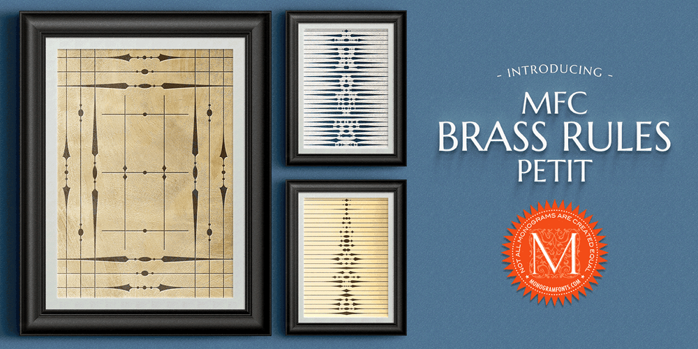 MFC Brass Rules Petit font