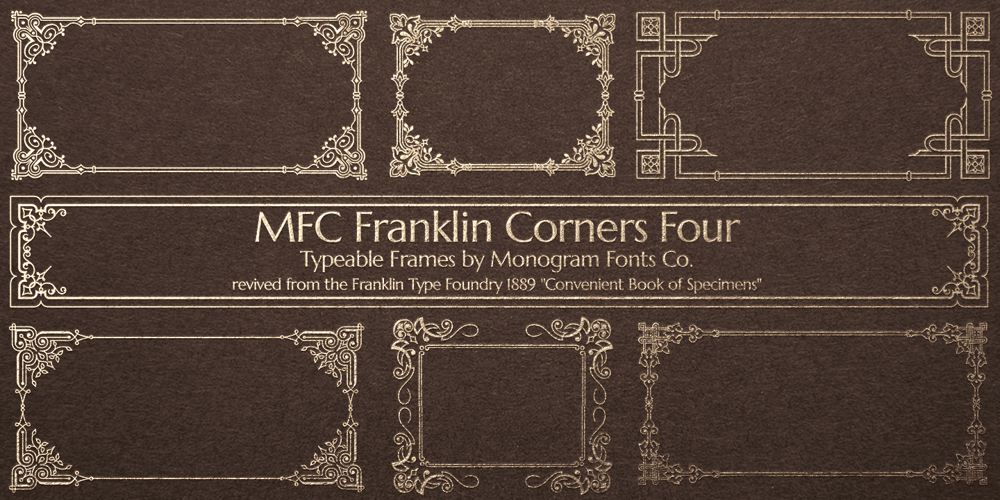 MFC Franklin Corners Four font