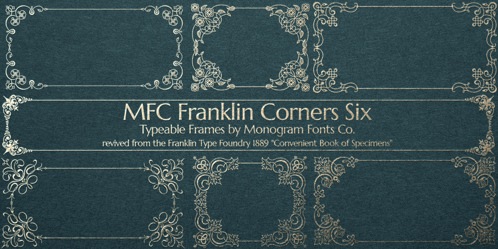 MFC Franklin Corners Six font